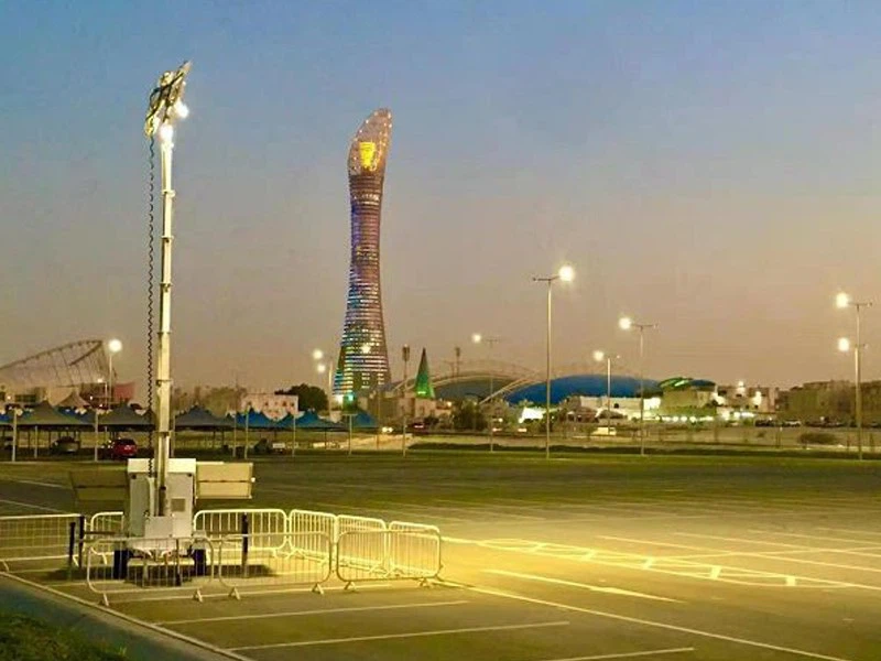 mobile surveillance tower mobile surveillance tower